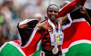 Hellen Obiri Leads Kenyan Podium Sweep to Reclaim New York City Marathon Crown