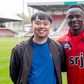 'Wow, He's Huge!' – Victor Wanyama's Superfan Reacts After Travelling Miles to Finally Meet Him