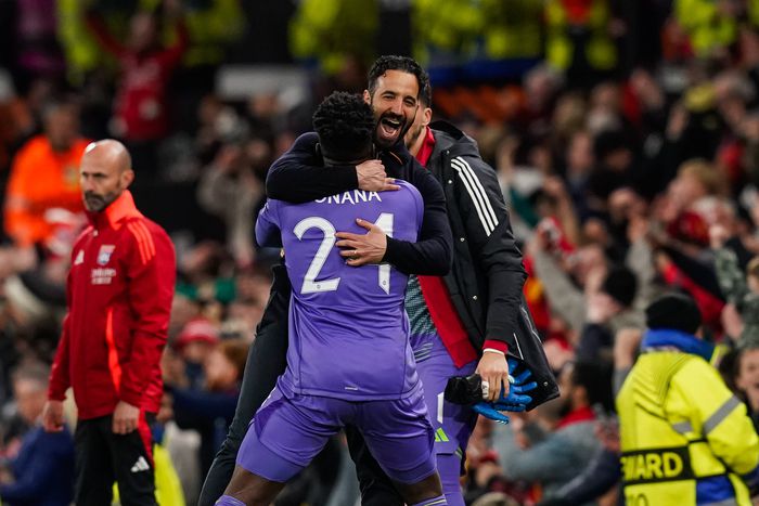 Manchester United. Ruben Amorim. Europa League. Manchester United vs Lyon.
