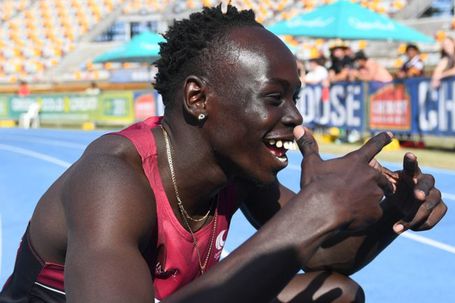Gout Gout pulls Usain Bolt move to win Australian U20 100m