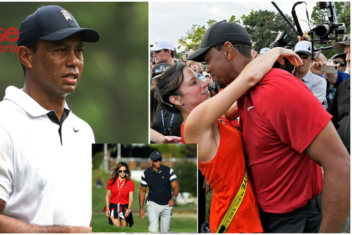 Tiger Woods and his ex-girlfriend, Erica Herman |Pulsesports.ng