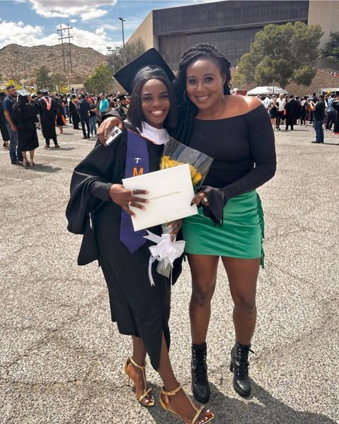 Tobi Amusan graduates with Masters in Leadership Studies and Sports Management from UTEP
