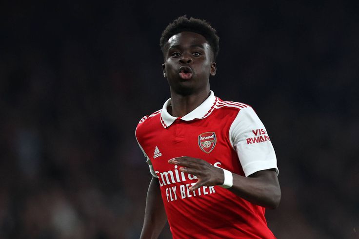 Bukayo Saka of Arsenal.