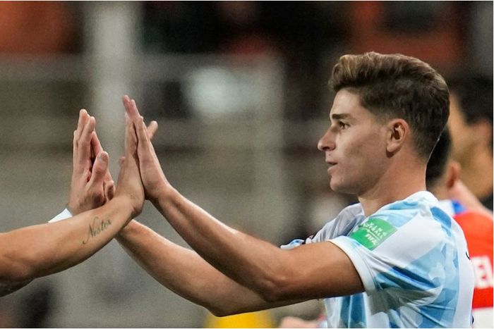 Julian Alvarez and Lautaro Martinez