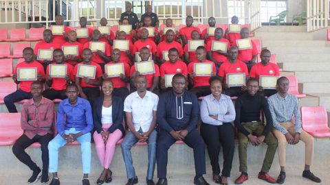 Coaches complete CAF C course in Kakamega