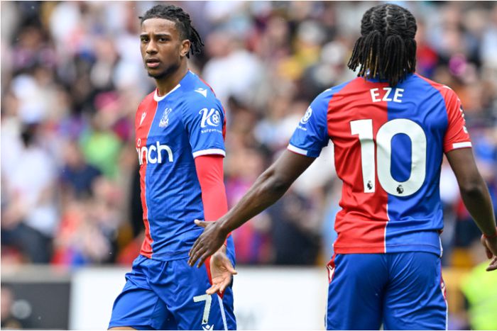 The dynamic duo Michael Olise and Eberechi Eze who are still eligible for Nigeria and Super Eagles.