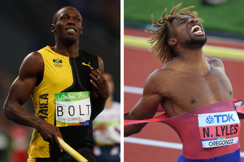 Noah Lyles claps back at Usain Bolt's statement concerning breaking the 200m world record