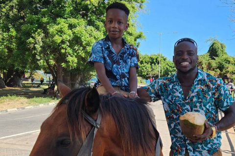 Ferdinand Omanyala discusses future career of five year old son