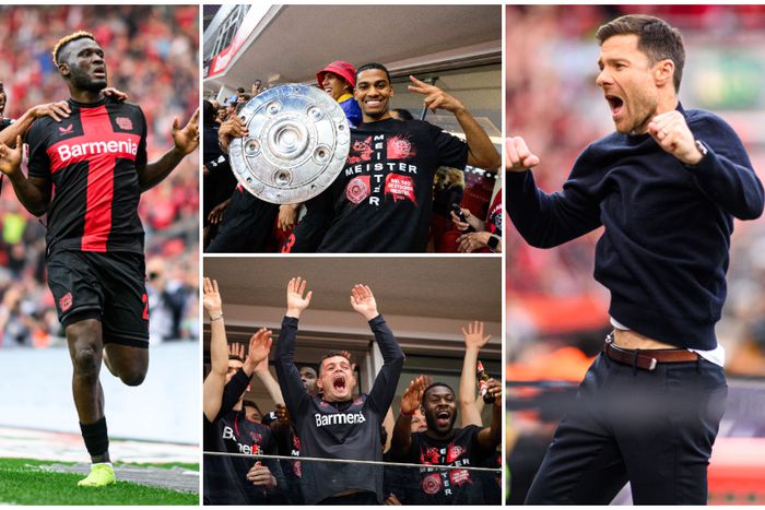 Bayer Leverkusen on the brink of Bundesliga history, with Victor Boniface and Nathan Tella.