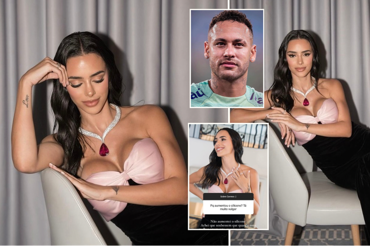 Bruna Biancardi: Neymar’s ex-girlfriend hits back at fan who questioned her boobs size following her appearance at 2024 Cannes Film Festival