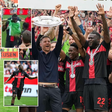 Victor Boniface: Super Eagles striker celebrates Leverkusen's UNBEATEN season with Nigerian flag
