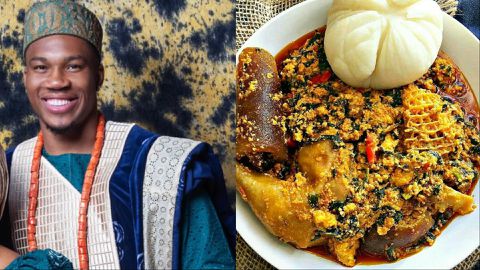 Giannis Antetokounmpo declares Fufu and Egusi Soup his favorite Nigerian Food
