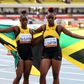Jamaican sprint twins Tina and Tia Clayton