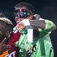 Victor Osimhen celebrating title triumph with Galatasaray goalkeeper Fernando Muslera || Image credit: X