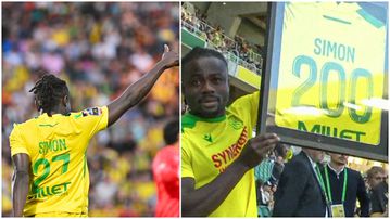 From Jos to 200: Super Eagles star Moses Simon hits major milestone, bags a goal