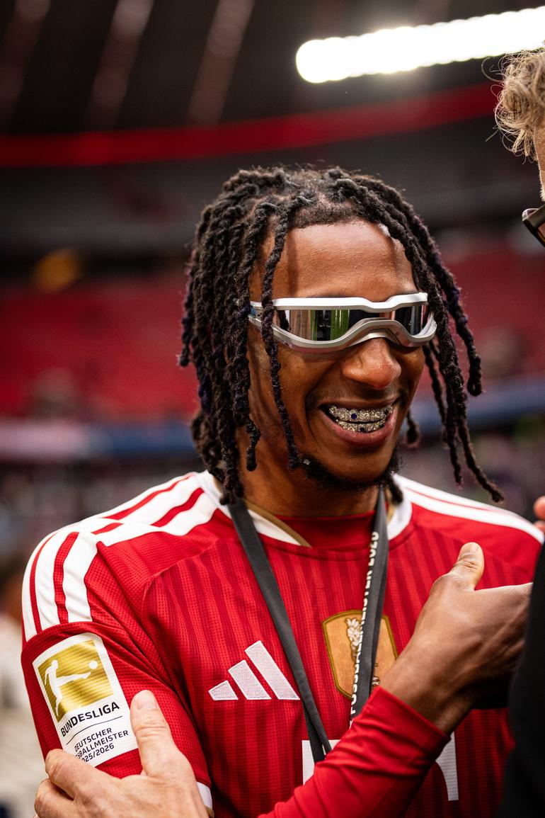 Michael Olise of Bayern Munich.
