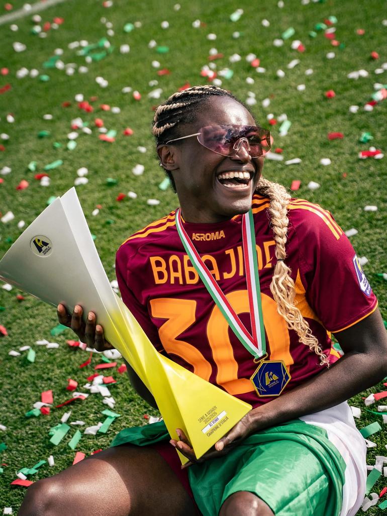 Naija Stars Abroad:  Osimhen, Iheanacho & Sadiq celebrate as 3 Nigerians crowned champions in Europe