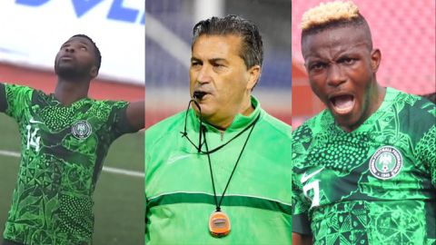 Super Eagles 3 Sierra Leone 2: Osimhen, Iheanacho praised, Peseiro is a disgrace as Nigeria picks up AFCON ticket
