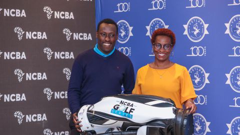 Junior Maina defies weather odds, shines bright at sixth leg of NCBA Golf Series