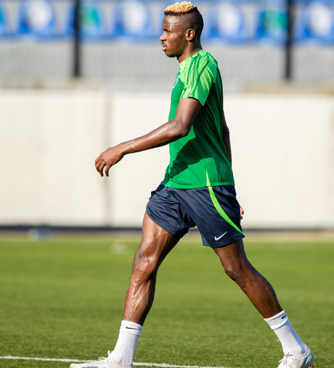 Osimhen and Super Eagles target AFCON ticket
