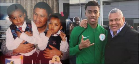 Father's Day: Iwobi's dad shares throwback photo of Everton star with sister