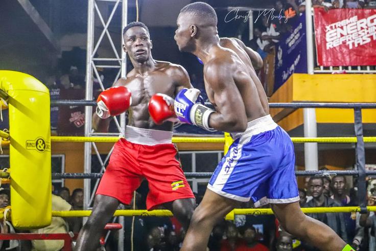 National team stars Nkobeza, Kibira shine in boxing league return