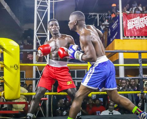 National team stars Nkobeza, Kibira shine in boxing league return