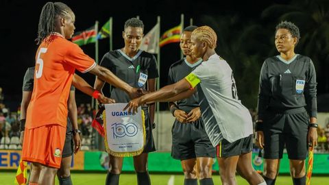 Harambee Starlets vs Uganda