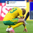 "It's time to go Bek home" - Oseni Rufai and Nigerians troll South Africa after escaping defeat against Czechia