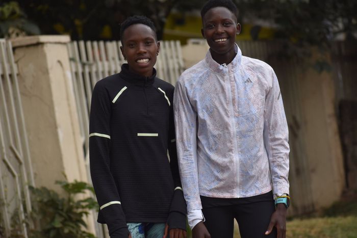 Brenda Chebet and Nelly Chepchirchir