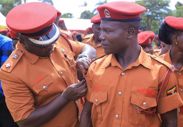 Amaku, Omedi and the 28 Maroons players promoted by the Uganda Prisons Service