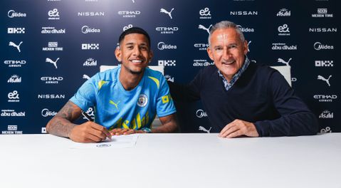 Manchester City announce first signing of the summer as 20-year-old Brazilian joins Cityzens