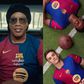 Inspired by the 1899 edition, Barcelona unleashed Ronaldinho to unveil their home jersey for the 2024/25 season.