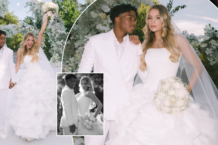 Endrick, 18, marries 22-year-old Gabriely Miranda in initimate religious ceremony