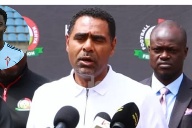 FKF president Hussein Mohammed is motivated by Aldrine Kibet's rise at Celta Vigo.