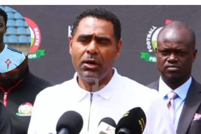 FKF president Hussein Mohammed is motivated by Aldrine Kibet's rise at Celta Vigo.