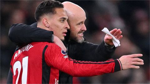 ‘We're not interested’ - Former Manchester United manager Ten Hag rejects his son Antony