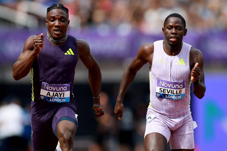 AJAYI REIGNS IN LONDON: 21-year-old Nigerian sprint king destroys world champion Seville again!