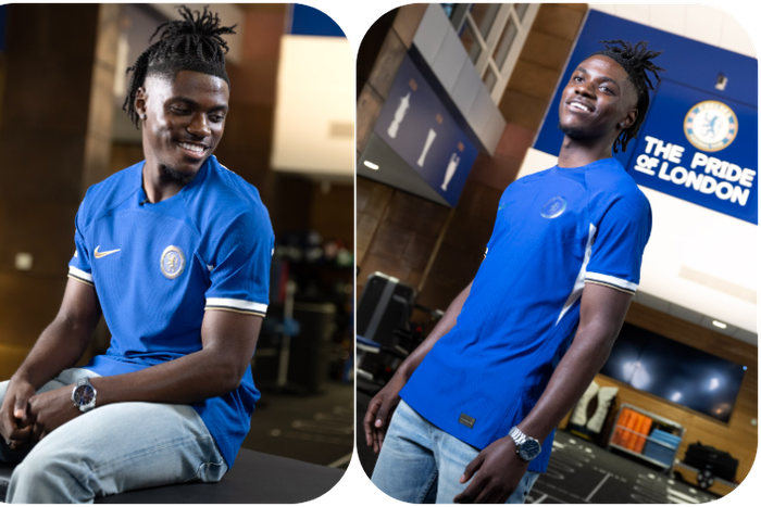 Romeo Lavia reveal reasons for snubbing Liverpool || Credit: Chelsea/X || created by Stephen