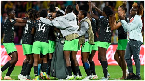 Super Falcons players celebrate getting 'unexpected' N9.3m each from Nigerian government