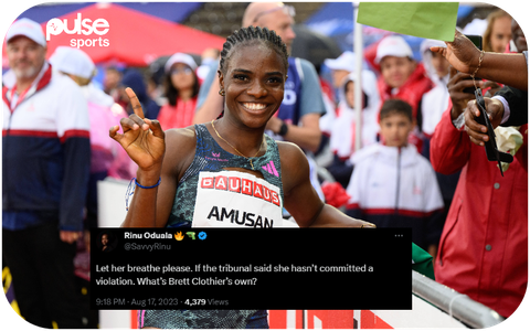 Please let her breathe - Nigerians tell Athletics unit to stop 'persecuting' Tobi Amusan