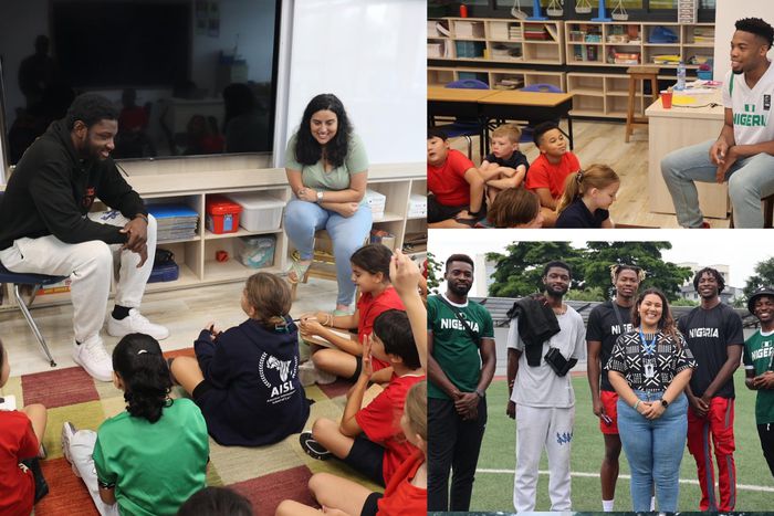 D'Tigers opted to visit the American International School