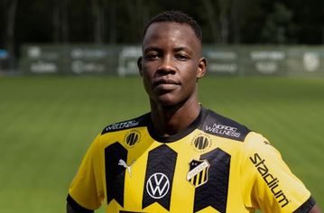 Ugandan striker's Swedish giants storm Europa League playoff