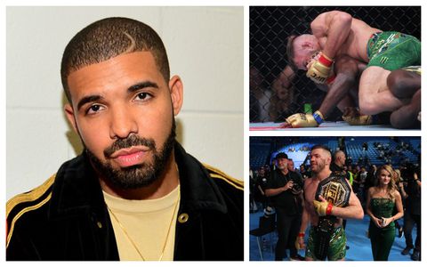 Angry Nigerians blame Drake for Adesanya's loss to Dricus Du Plessis in UFC 305