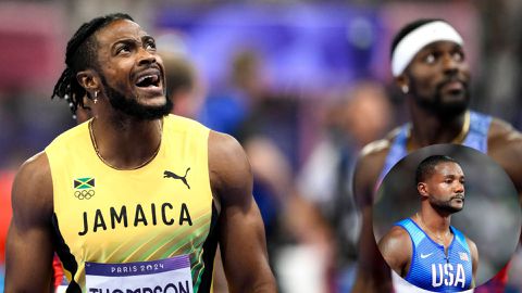 Justin Gatlin explains why Kishane Thompson lost 100m Olympic title to Noah Lyles