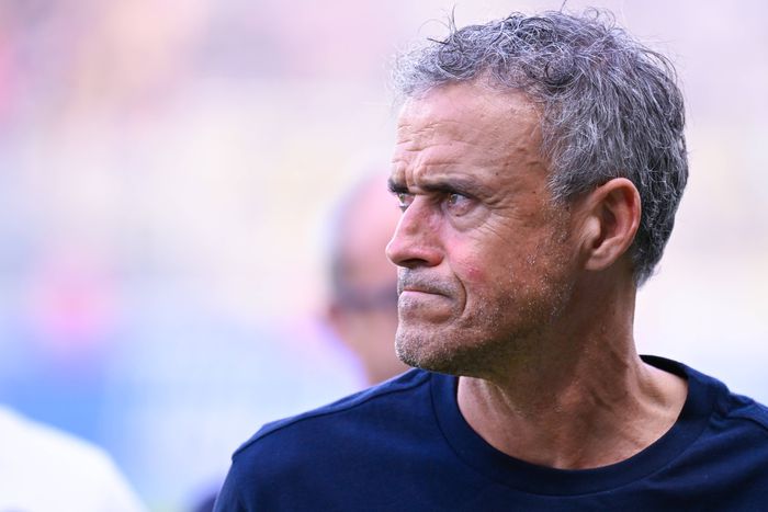 PSG manager Luis Enrique || imago