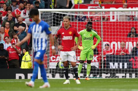 Brighton troll Manchester United’s Andre Onana after weekend’s Old Trafford demolition