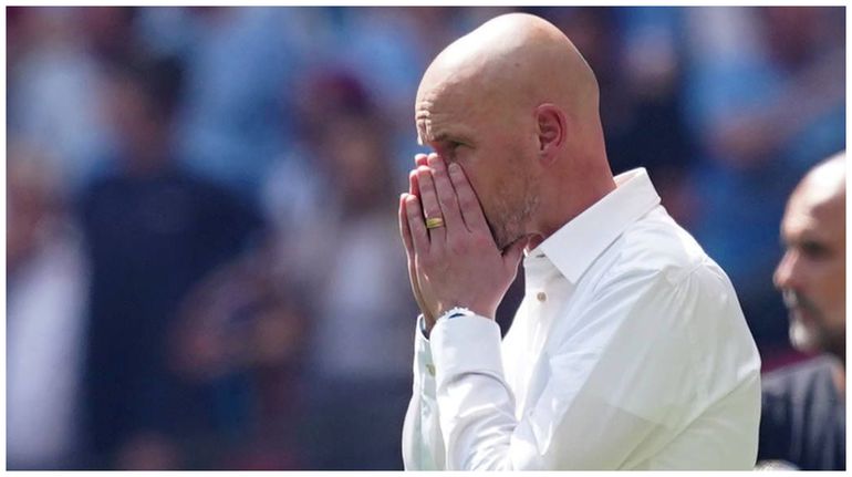 Erik Ten Hag's job at Manchester United could be on the line soon.