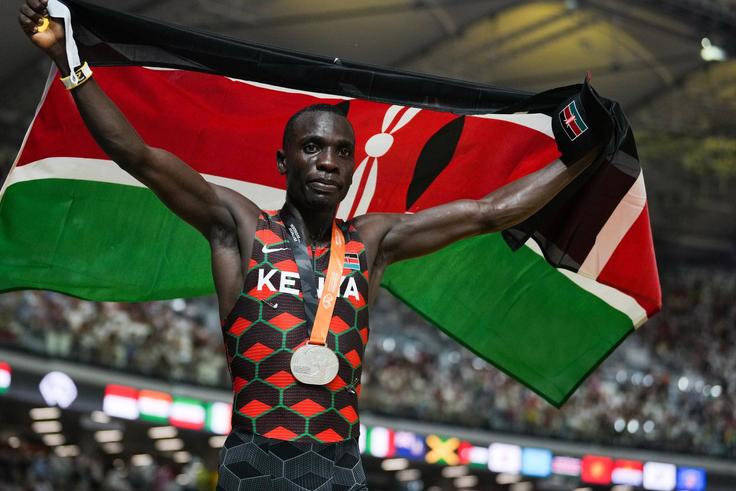 Emmanuel Wanyonyi sets eyes on shattering David Rudisha's 800m world record