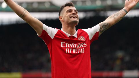 Granit Xhaka at Arsenal